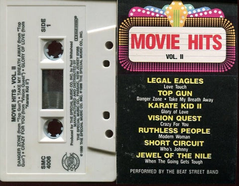 The Beat Street Band – Movie Hits Vol. II- Used Cassette 1986 Tape- Soundtrack/Pop