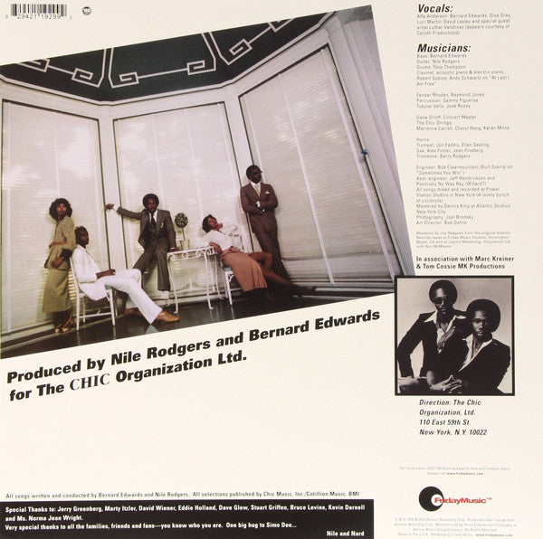 Chic ‎– C'est Chic (1978) - New LP Record 2013 Friday Music USA 180 gram Vinyl - Soul / Disco - Shuga Records