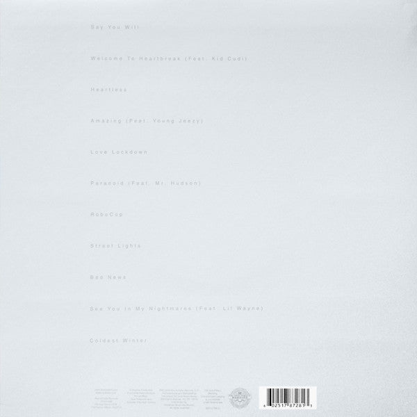 Kanye West - 808s & Heartbreak (2008) - New 2 LP Record 2023 Roc-A-Fella Vinyl, CD, & Poster - Hip Hop - Shuga Records