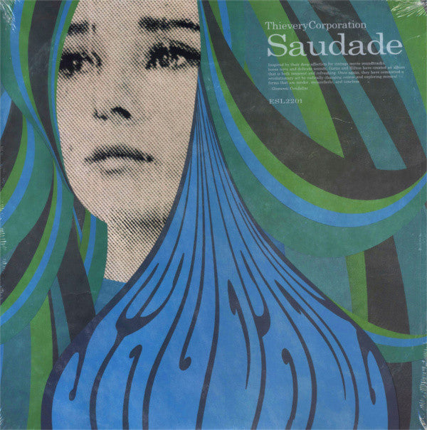 Thievery Corporation - Saudade - New LP Record 2014 Eighteenth Street Lounge Music USA 180 gram Vinyl & Download - Electronic / Bossanova / TripHop - Shuga Records