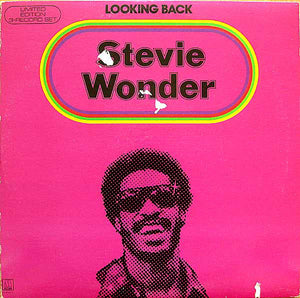 Stevie Wonder ‎– Looking Back - Mint- 3 LP Record 1977 Motown USA Vinyl - Soul / Funk