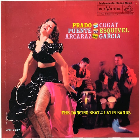 Various – The Dancing Beat Of The Latin Bands - VG LP Record 1959 RCA Mono USA Original Vinyl - Jazz / Latin / Mambo