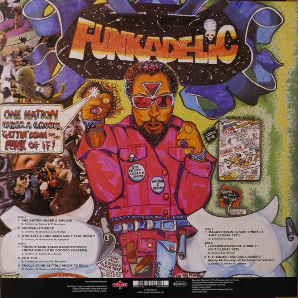 Funkadelic ‎– One Nation Under A Groove (1978) - New Lp Record 2014 Charly Europe Import Vinyl & 7" - P.Funk / Funk