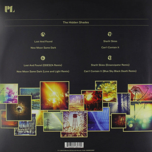 Pretty Lights ‎– The Hidden Shades - New 2 LP 10" Record Store Day 2014 USA RSD 8 Minutes 20 Seconds Vinyl - Electronic / Hip Hop - Shuga Records