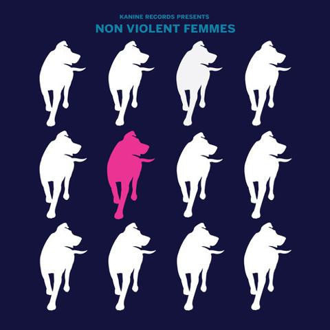 Various ‎– Kanine Records Presents Non Violent Femmes - New Vinyl Record 2014 USA (Record Store Day 2014 Limited to 1,000 Made, Pink Marbled Vinyl) - Rock