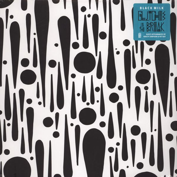 Black Milk - Glitches in the Break - New Vinyl Record 2014 White Vinyl! Computer Ugly feat. Guilty Simpson & Fat Ray - Rap/HipHop