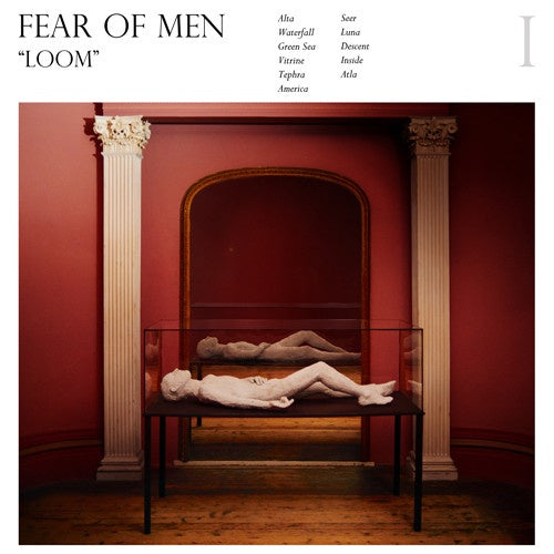 Fear Of Men - Loom - VG+ LP Record Store Day 2014 Kanine RSD USA Red & Black Starburst Vinyl & Poster - Indie Rock - Shuga Records