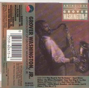 Grover Washington, Jr. – Anthology Of Grover Washington Jr. - Used Cassette Elektra 1985 USA - Jazz - Shuga Records