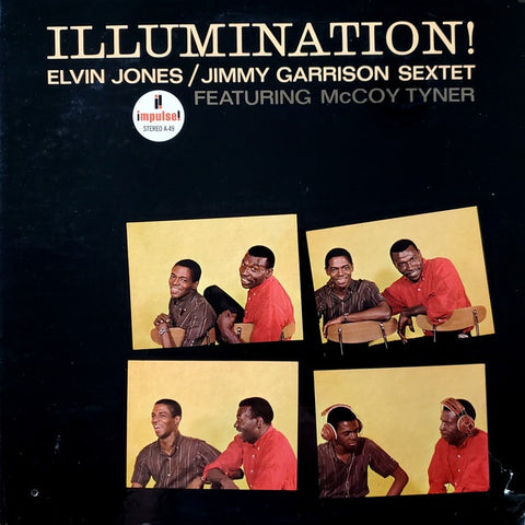 Elvin Jones/Jimmy Garrison Sextet Featuring McCoy Tyner – Illumination! (1964) - VG+ LP Record 1972 Impulse! ABC USA Vinyl - Jazz / Modal / Post Bop