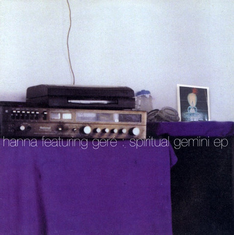 Hanna Featuring Geré – Spiritual Gemini EP - New 10" EP Record 2001 Apollo Belgium Vinyl - Drum n Bass