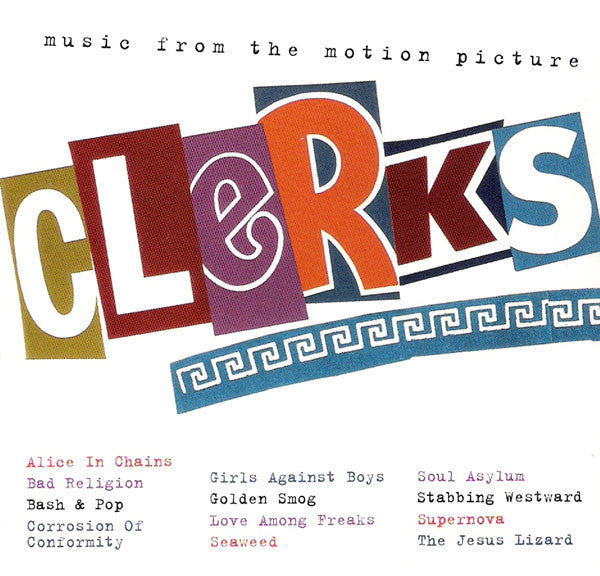 Various ‎– Clerks (Music From The Motion Picture 1994) - New 2 LP Record 2016 SRC/Columbia USA Clear With Black Smoke 180 gram Vinyl - Soundtrack