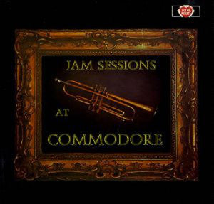 Various ‎– Jam Sessions At Commodore - VG+ LP Record 1951 Commodore USA Vinyl - Jazz