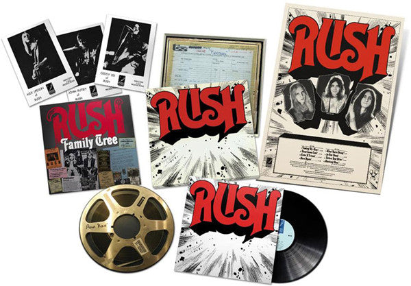 Rush ‎– Rush (1974) - New LP Record Box Set 2023 Moon UMe 180 Gram Vinyl, Poster, Photo Prints & Download - Hard Rock / Prog Rock - Shuga Records