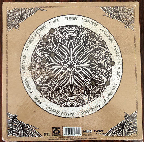 Comeback Kid ‎– Die Knowing - New LP Record 2014 Victory USA Black Vinyl & Download - Hardcore