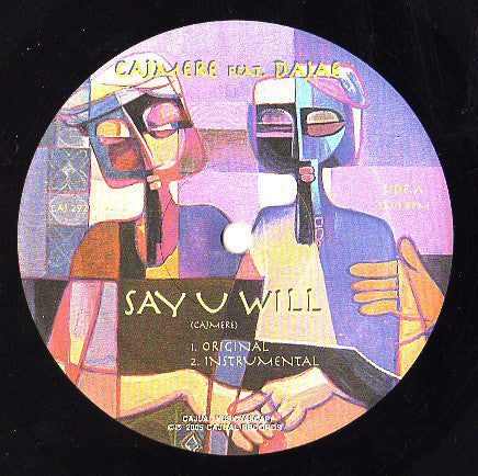 Cajmere Feat. Dajae – Say U Will - VG+ 12" USA 2005 - Chicago House - Shuga Records