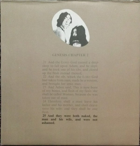John Lennon & Yoko Ono - Two Virgins - Mint- Stereo 1968 Apple USA w/ Paper Sleeve for Album Cover - B14-005 - Shuga Records