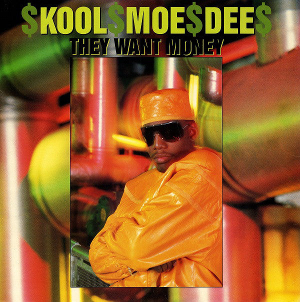 Kool Moe Dee ‎– They Want Money - VG+ 12" Single Record 1989 Jive USA Vinyl - Hip Hop