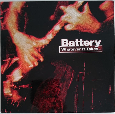 Battery – Whatever It Takes... (1998) - Mint- LP Record 2014 Revelation USA Maroon Vinyl - Rock / Hardcore