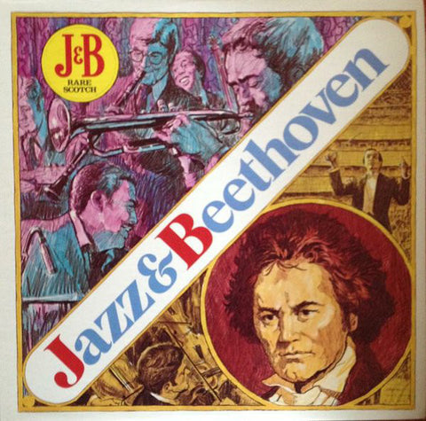 J & B Rare Scotch Various ‎– Jazz & Beethoven - New Sealed Vinyl (Vintage 1980)