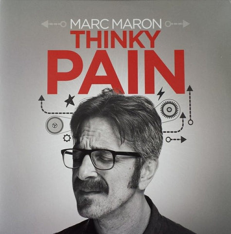 Marc Maron – Thinky Pain - Mint- 2 LP Record 2014 Comedy Central USA Vinyl - Comedy