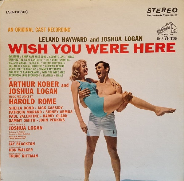 Various – Wish You Were Here (1952) - New LP Record 1960 RCA USA Stereo Vinyl - Musical / Original Cast Recording