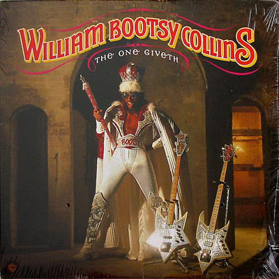 William Bootsy Collins - The One Giveth, The Count Taketh Away - VG+ LP Record 1982 Warner USA Original Vinyl - P.Funk / Funk - Shuga Records