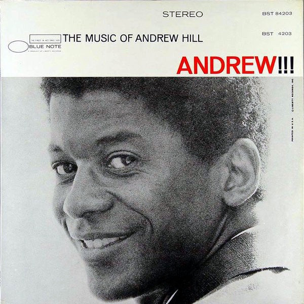 Andrew Hill – Andrew!!! (1968) - VG+ LP Record 1970 Blue Note Vinyl - Jazz / Post Bop