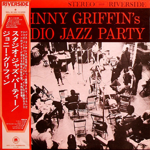 Johnny Griffin – Studio Jazz Party (1961) - Mint- LP Record 1976 Riverside Japan Vinyl, Insert & OBI - Jazz / Bop