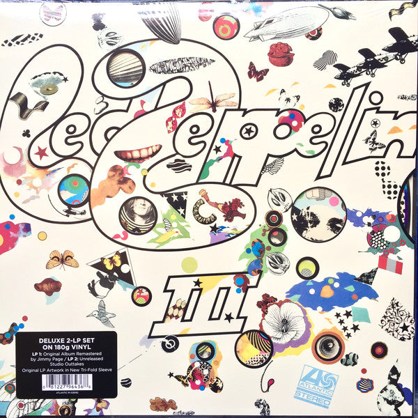 Led Zeppelin ‎– Led Zeppelin III (1970) - New 2 LP Record 2014 Atlantic Germany 180 gram Vinyl - Classic Rock / Hard Rock