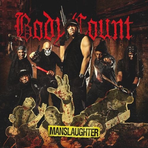 Body Count - Manslaughter - New Vinyl Record 2014 Sumerian Limited Edition 2-LP Red Splatter Vinyl w/ Download - Metal