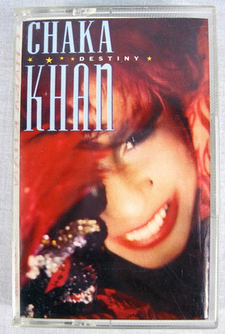 Chaka Khan – Destiny - Used Cassette 1986 Warner Bros. Tape - Funk / Soul / Synth-pop