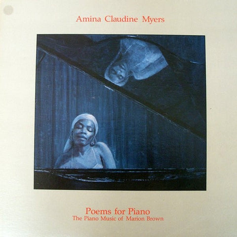 Amina Claudine Myers – Poems For Piano (The Piano Music Of Marion Brown) - Mint- LP Record 1979 Sweet Earth USA Vinyl - Jazz / Avant-garde Jazz