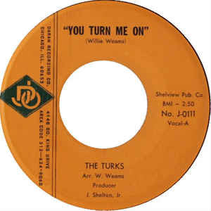 The Turks ‎– You Turn Me On / Generation Gap - Mint- 7" Single 45 Record 1969 USA Original Vinyl - Chicago Northern Soul