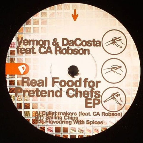 Vernon & DaCosta – Real Food For Pretend Chefs EP - New 12" Single Record 2005 LowDown Vinyl - Deep House / Tech House