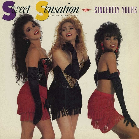 Sweet Sensation With Romeo J.D. – Sincerely Yours - VG+ 12" Single Record 1988 ATCO Vinyl - Freestyle