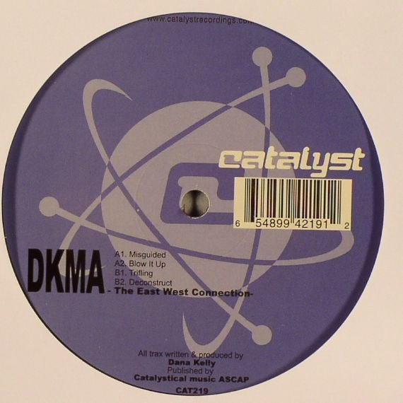 DKMA - The East West Connection - New 12" Single Record 2001 Catalyst Dust Traxx Vinyl - Chicago Deep House / Tech House - Shuga Records