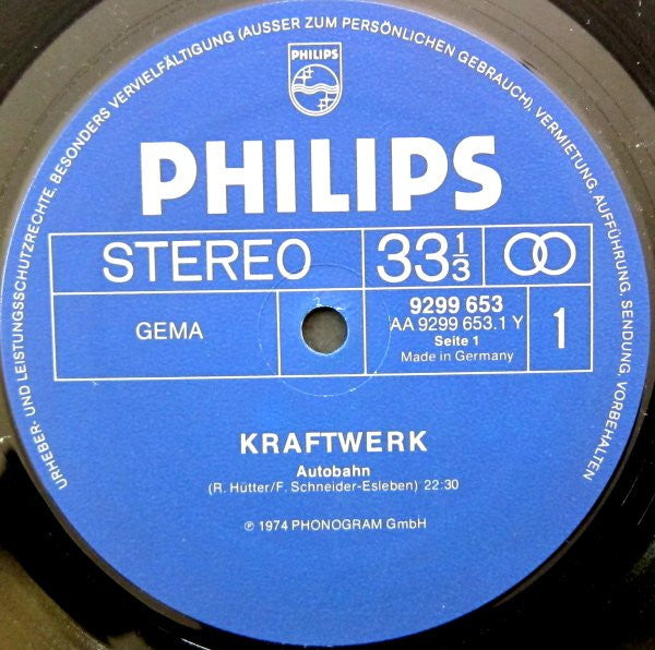 Kraftwerk – Doppelalbum - Mint- 2 LP Record 1974 Philips Germany Original Vinyl - Krautrock / Experimental - Shuga Records