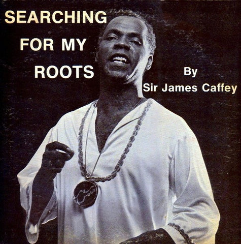 Sir James Caffey – Searching For My Roots - VG+ LP Record Private USA Vinyl - Blues / Boogie-woogie / Funk