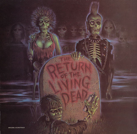 Various – The Return Of The Living Dead - Mint- LP Record 1985 Enigma USA Vinyl - Soundtrack / Psychobilly