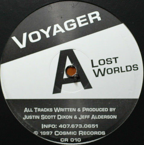 Voyager – Lost Worlds - VG+ 12" Single Record 1997 Cosmic Vinyl -  Trance / Breaks