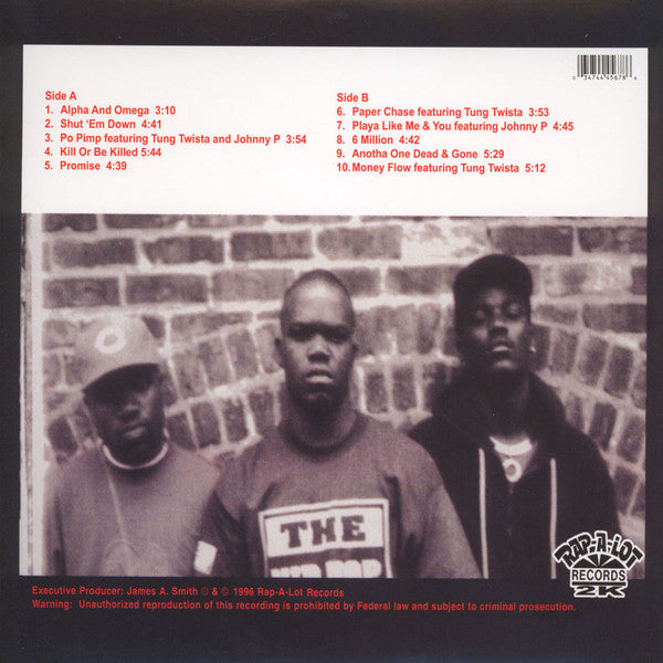 Do or Die - Picture This (1996) - New Lp Record 2014 Rap-A-Lot USA Vinyl - Chicago Hip Hop - Shuga Records