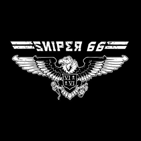 Sniper 66 – Sniper 66 (2012) - Mint- LP Record 2014 Rebel Sound Grey With Black/White Splatter Vinyl & Insert - Punk / Oi