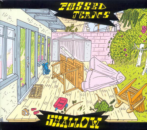 Pissed Jeans - Shallow - New Vinyl Record 2014 Sub Pop Press w/ Bonus 'Throbbing Organ' 7" single and MP3 Download