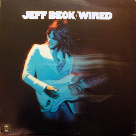 Jeff Beck ‎– Wired - VG+ LP Record1976 Epic USA Vinyl & Orange Label - Classic Rock / Jazz-Rock