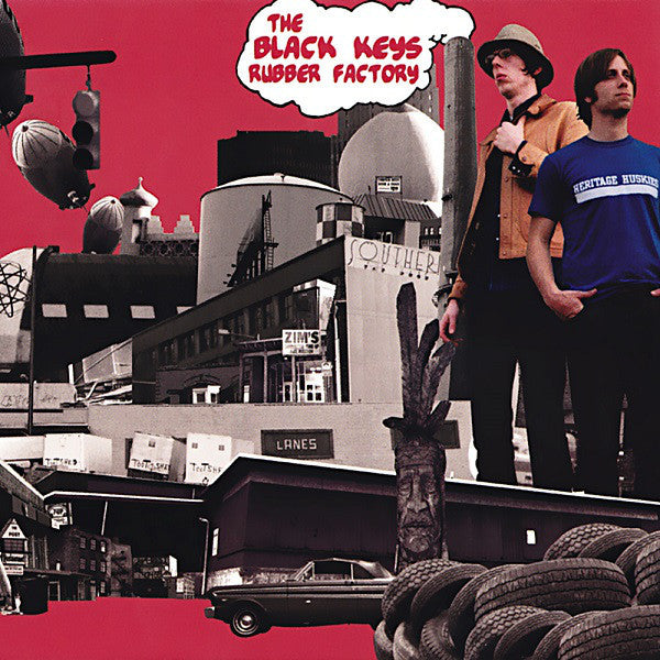 The Black Keys - Rubber Factory (2004) - VG+ LP Record 2016 Fat Possum Vinyl & Download - Rock / Blues Rock - Shuga Records