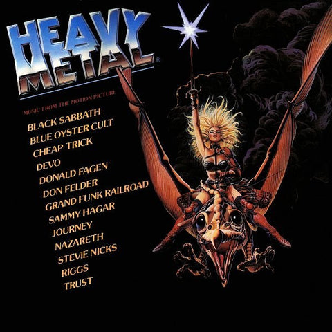Various – Heavy Metal - Music From The Motion Picture - VG+ 2 LP Record 1981 Asylum Full Moon USA Vinyl - Soundtrack / Hard Rock