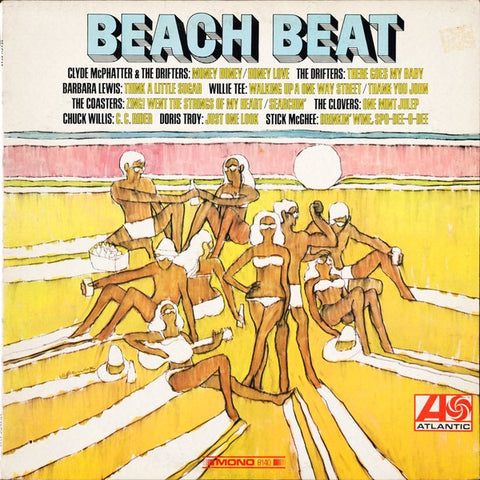 Various – Beach Beat - VG+ LP Record 1976 Atlantic USA Mono Vinyl - Soul / Rhythm & Blues / Funk
