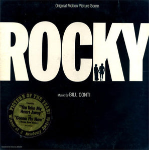 Bill Conti – Rocky - Original Motion Picture Score - VG+ LP Record 1976 United Artists USA Vinyl Insert - Soundtrack / Score
