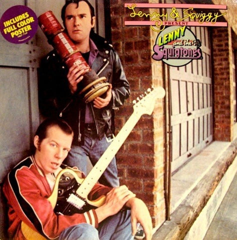 Lenny And The Squigtones – Lenny & Squiggy Present Lenny And The Squigtones - VG+ LP Record 1979 Casablanca USA Promo Vinyl & Poster - Rock & Roll / Parody