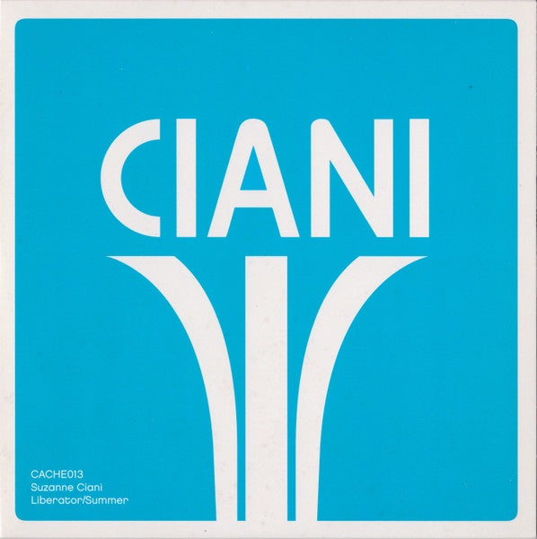 Suzanne Ciani – Liberator/Summer - New 7" Single Record 2014 Cache Cache UK White Vinyl - Electronic / Minimal / Electro
